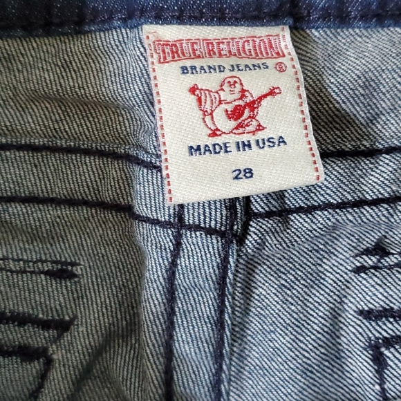Women Becky True Religion Blue Jeans in a Size 28 - Picture 7 of 10